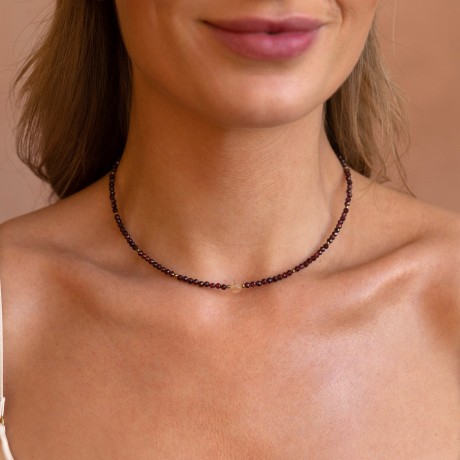 Choker "Mulled wine" -...